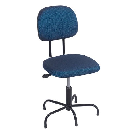 Cadeira para Costureira com Estrela com Lado Reto Azul Popmov
