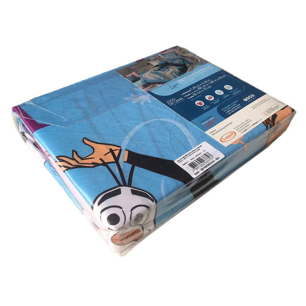 Jogo de Cama Infantil Lepper Frozen Solteiro 3 Peças Microfibra Lilás - 5