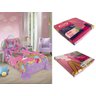 Jogo de Cama Infantil Lepper Barbie Solteiro 2 Peças Microfibra Rosa - 6