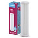Ver imagem 2 de Kit 2 Refis de Reposição Plissados para Filtro de Caixa D'água 25 Micra em Pp Acquabios Branco