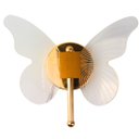 Ver imagem 1 de Arandela Butterfly 3k 4k 6k Cristal + Metal Dourado Bivolt
