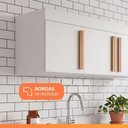 Ver imagem 5 de Armário Aéreo Multiuso Madrid 3 Portas 3 Prateleiras MDP 90cm Branco