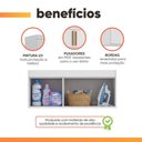 Ver imagem 4 de Armário Aéreo Multiuso Madrid 3 Portas 3 Prateleiras MDP 90cm Branco
