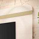 Ver imagem 7 de Painel TV 80" Suspenso com Bancada 201cm Lumi Pés em Madeira Maciça H01- D'Rossi