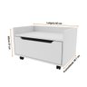 Balcão Gabinete de Chão 60cm 1 Gaveta com Rodízios Bn3647 Tecnomobili Branco - 3