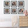 Kit 6 Quadros Porta Retrato Foto 15x15 Paspatur Branca 20x20 - 2
