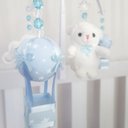 Ver imagem 2 de Mobile para Berço Musical Giratório Ovelha Balão Azul