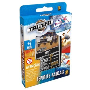 Jogo de Cartas Super Trunfo Esportes Radicais da Grow 03716