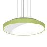 Lustre Pendente Redondo 7652 Para 3 Lâmpadas E27 Cor Verde - 1