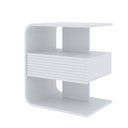 Ver imagem 1 de Mesa de Cabeceira Celta em Mdf 15mm com 1 Gaveta Branco
