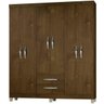 Guarda-Roupa Módena 6 Portas Malbec Incorplac - 1