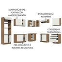 Ver mais imagens de Cozinha Completa 479001 Com Armário E Balcão Rustic/Branco