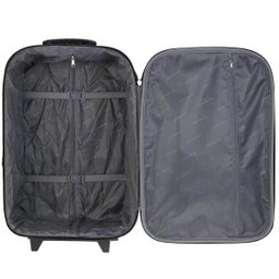 Mala Pequena de Rodinha Viagem Bordo Preta Tonin Copacabana 10kg Bagagem de Mão - 5