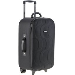 Mala Pequena de Rodinha Viagem Bordo Preta Tonin Copacabana 10kg Bagagem de Mão - 2