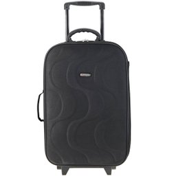 Mala Pequena de Rodinha Viagem Bordo Preta Tonin Copacabana 10kg Bagagem de Mão - 1