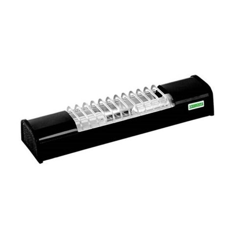 Luminária Compacta Ta7 Preta 2 Lâmpadas Taschibra