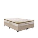 Ver imagem 1 de Cama Box Queen Herval + Colchão Molas Ensacadas Meditare Herval 158x198