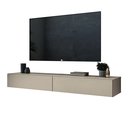 Ver imagem 5 de Rack Suspenso 1,40cm Móveis Eros Design Elegante e Organização Premium em Mdf:cinza