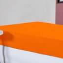 Ver imagem 3 de Lençol com Elástico Solteiro Nobre 1 Peça 30cm de Altura Malha 100% Algodão - Laranja
