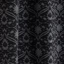 Ver imagem 2 de Cortina Sorento 2,80m X 2,30m Corta Luz Sala Porta Balcão Quarto Jacquard Desenho Alto Relevo Preto