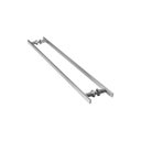 Ver imagem 4 de Puxador para Porta de Vidro Aço Inox Escovado 80cm Ms Fs