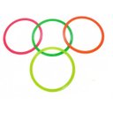 Ver imagem 1 de Kit 16 Unidades Argola Funcional Circuito Agilidade Fitness