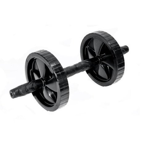 Roda Abdominal Até 130KG Exercícios Lombar Funcional Fitness