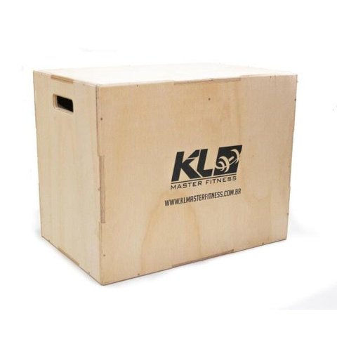 Caixa De Salto Jump Box Plyo Box 3 M 1 Madeira 15MM Fitness