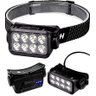 Lanterna de Cabeça com Sensor Inteligente Farol com 8 Leds 3030 Recarregavel Usb a Prova Dagua - 1