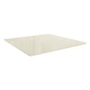 Ver imagem 1 de Tampo Mesa Sala de Jantar Vidro Madeirado C/ Vidro Ta65 Quadrado 135x135cm Off White/off White -