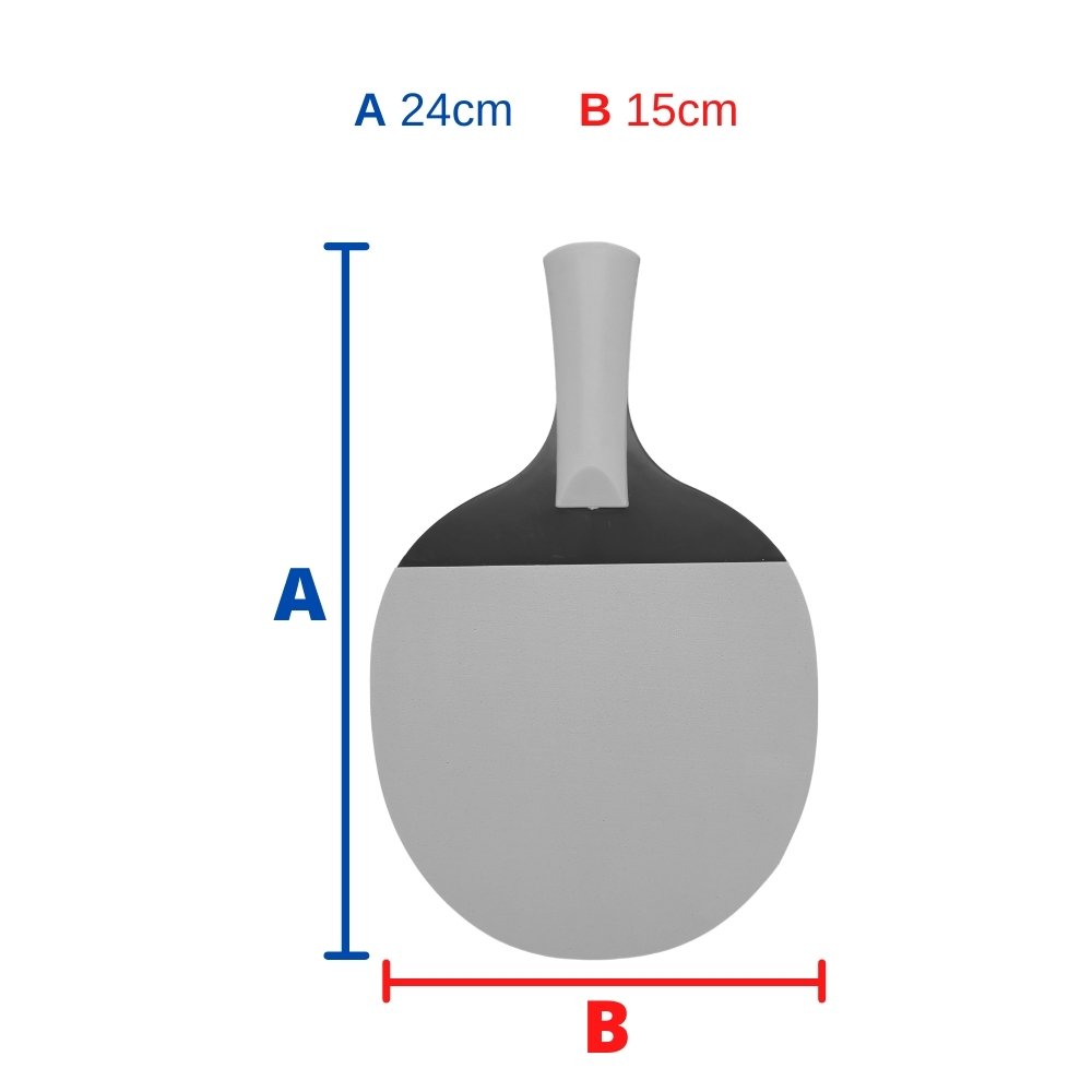 Kit 2 Raquete de Ping Pong Tênis de Mesa Infantil + Bolinhas - 4