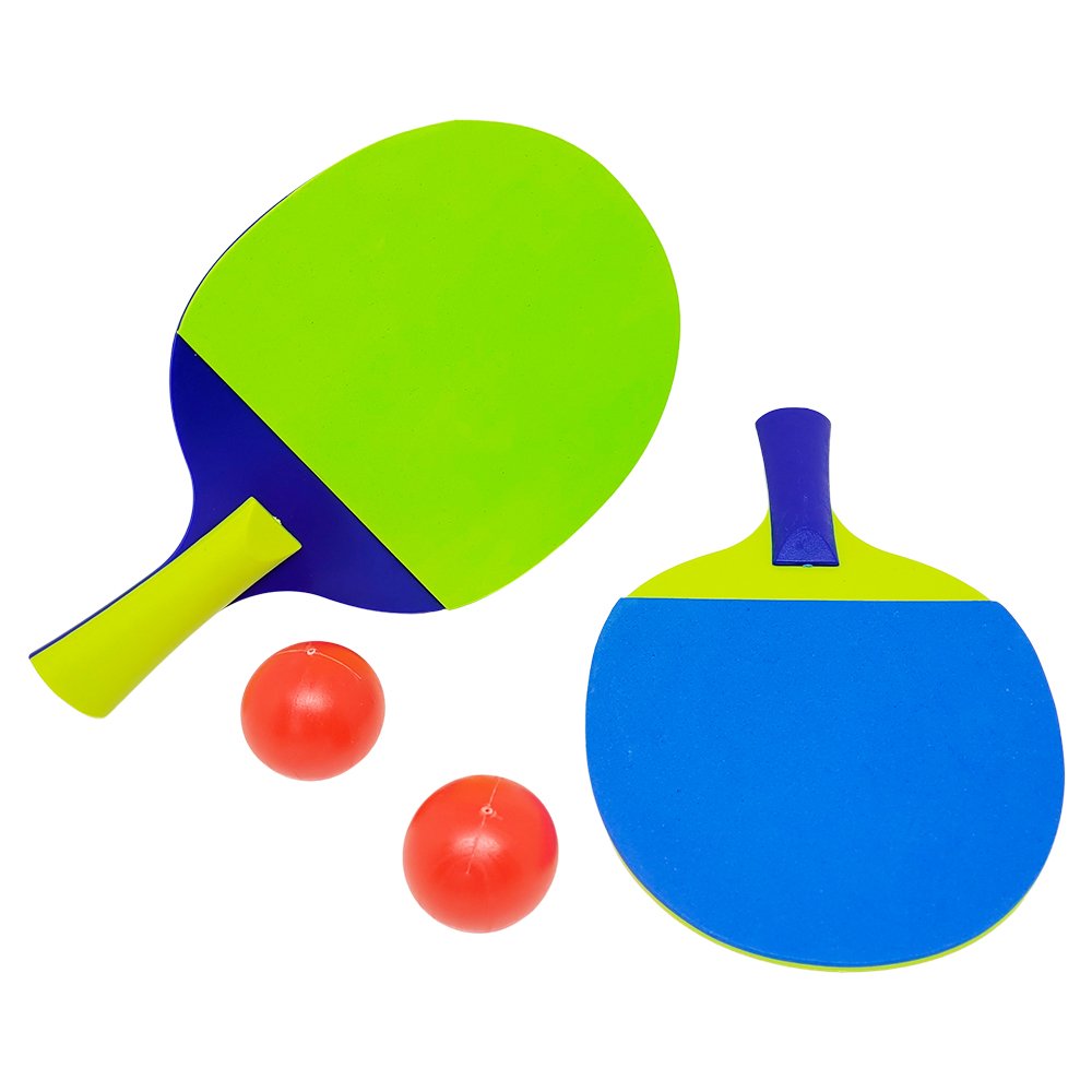 Kit 2 Raquete de Ping Pong Tênis de Mesa Infantil + Bolinhas - 2