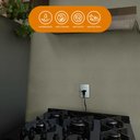 Ver mais imagens de Papel de Parede Adesivo Lavavel Texturizado Linho Cinza Claro