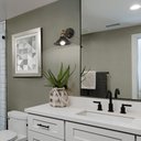 Ver imagem 3 de Papel de Parede Adesivo Lavavel Texturizado Linho Cinza Claro