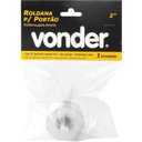 Ver imagem 2 de Roldana para Portão 2" Tipo U Aço Zincado R.pino - Vonder