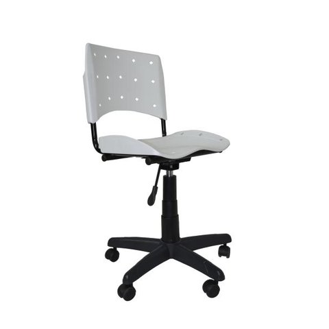 Cadeira Giratoria Ergoplax Secretaria - Branco