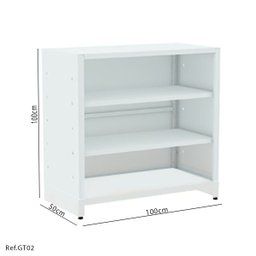 Balcão Comercial Fechado 1,00 X 1,00 X 0,50 - Amapá - 3