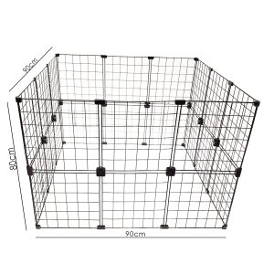 Cercadinho Para Pets, Porquinhos da índia e Roedores - 0,90 x 0,80 x 0,90