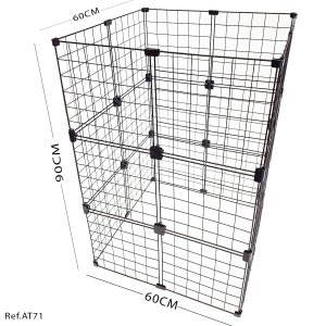 Cercadinho Para Pets, Porquinhos da índia e Roedores - 0,90 x 0,60 x 0,60
