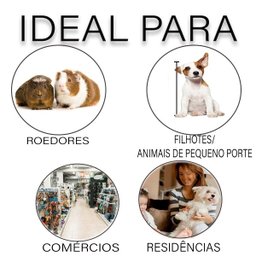 Cercadinho Para Pets, Porquinhos da índia e Roedores - 1,20 x 0,60 x 0,90 - 4