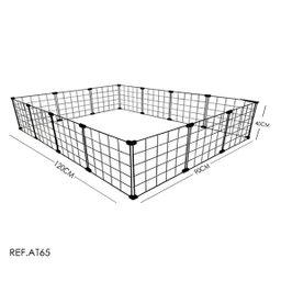 Cercadinho Para Porquinho Da Índia, Roedores e Filhotes - 120 x 90 x 40 - 1
