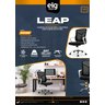 Cadeira Office Leap Plus, Elg, Och06, Ajuste de Altura, Apoio Braços, Espuma D27, até 120kg, Branca - 6