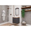 Ver imagem 1 de Conjunto Banheiro c/Espelho Milano/Monet 60cm Titanium MGM