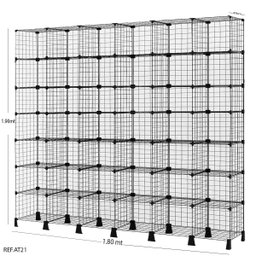 Estante Aramado Modulado 1,90 x 1,80 x 0,40 - 1