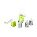 Ver imagem 5 de Ralador Queijo Manivela Grande Fatiador De Legumes 3 Lâminas