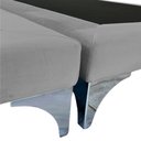 Ver imagem 4 de Cama Oriental Premium Casal Veludo Cinza