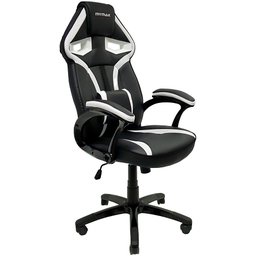 Cadeira Gamer Mx1 Giratória Preto e Branco Mymax - 1