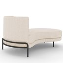 Ver imagem 4 de Sofá Chaise Longue Living Lucca Direito D02 Linho Cru D-461