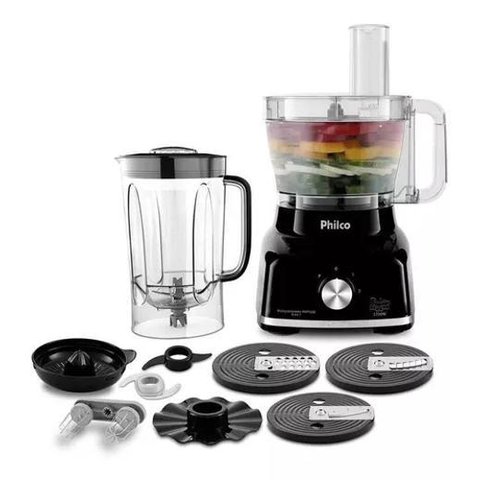 Multiprocessador Philco 9 em 1 Pmp1600 1700w Preto 127v