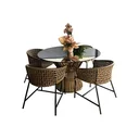 Ver imagem 1 de Conjunto Florença Corda Naútica P/ Jardim